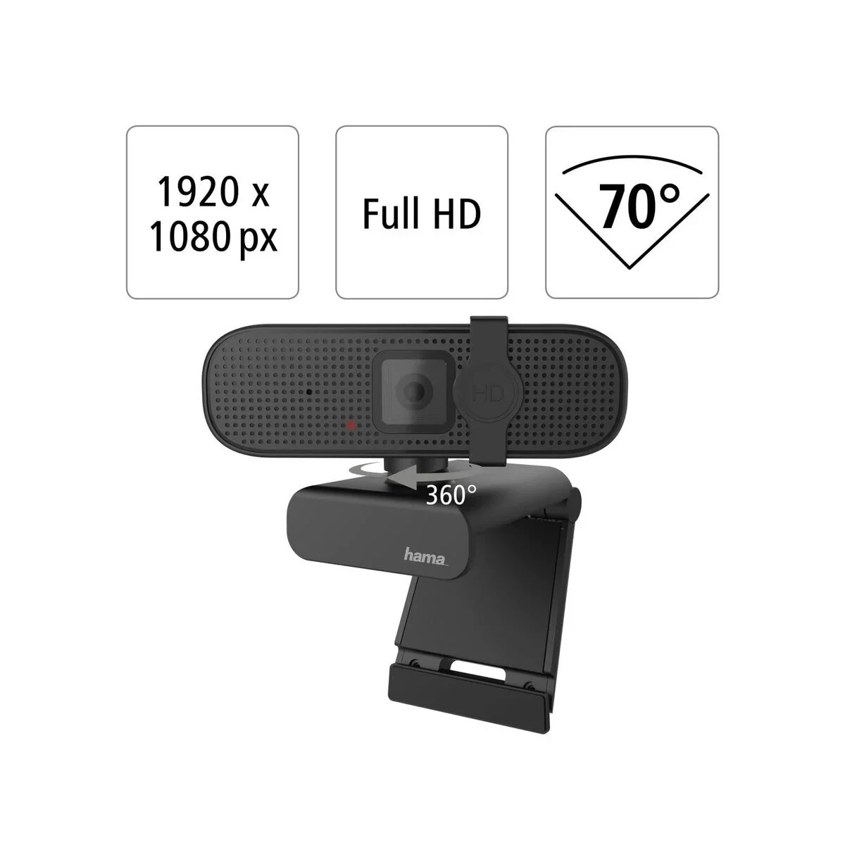 Webcam Hama C400 Full HD 4K Ultra HD