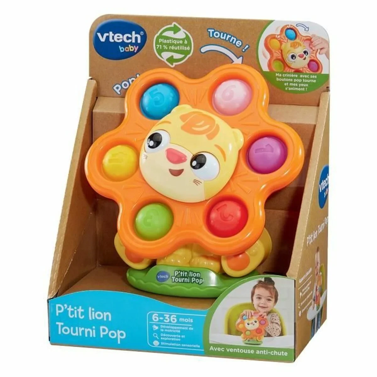 Muñeco Bebé Vtech Baby 1 unidad