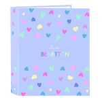 Carpeta de anillas Safta Lila 27 x 33 x 6 cm