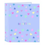 Carpeta de anillas Safta Lila 27 x 33 x 6 cm