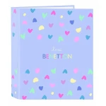 Carpeta de anillas Safta Lila 27 x 33 x 6 cm