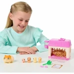 Peluche Little Live Pets Mama Surprise Hamsters Naranja Orange Felpa Hámster