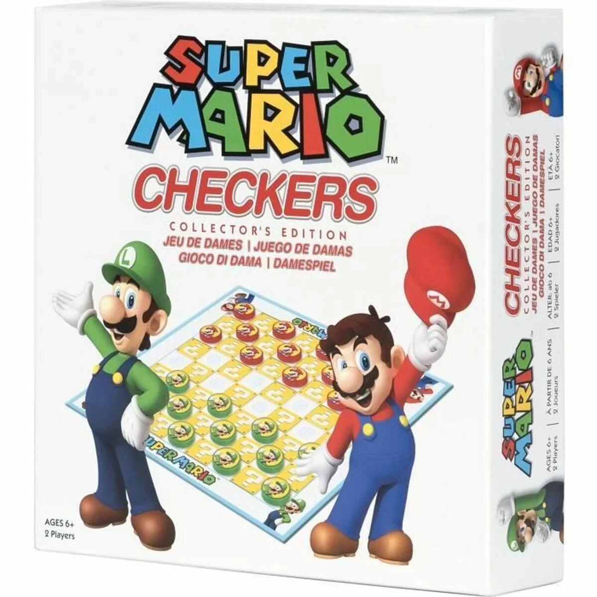 Juego de Mesa Goliath Super Mario Checkers
