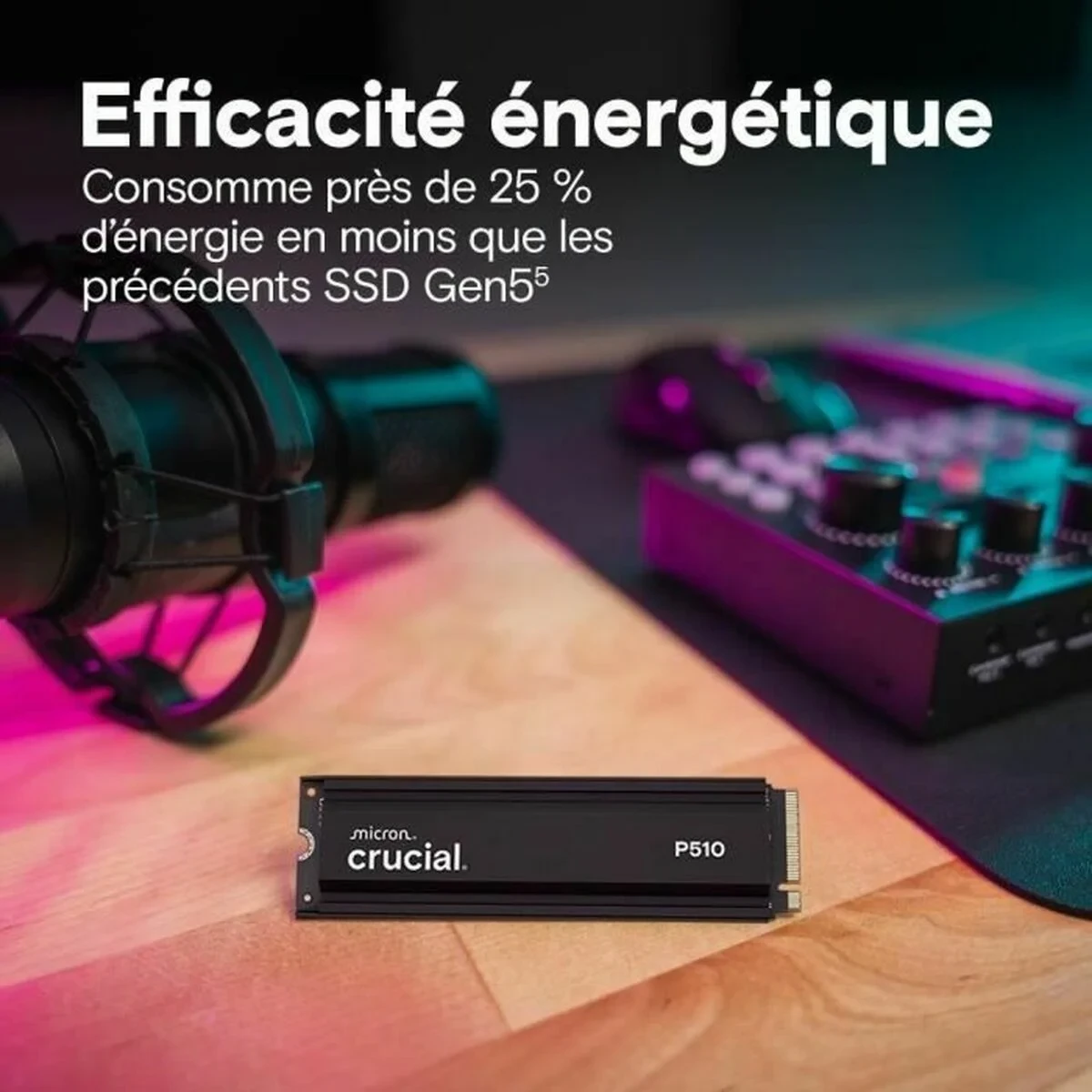 Disco Duro Crucial CT1000P510SSD5 1 TB SSD