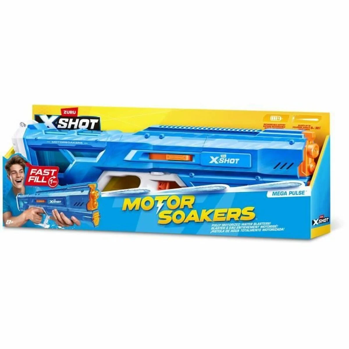 Pistola de Agua Zuru X-SHOT Mega Pulse 1,1 L