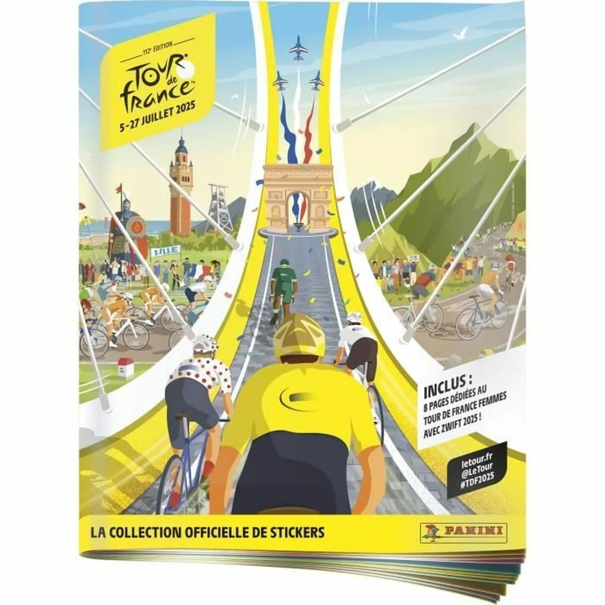 Pack de cromos Panini TOUR DE FRANCE 2025