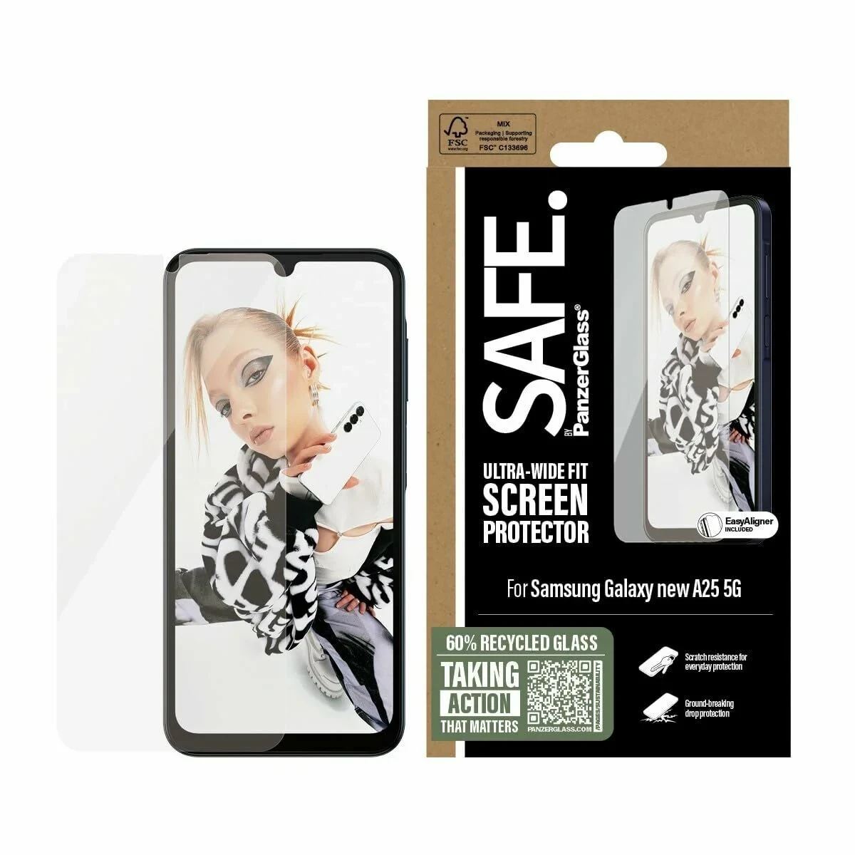 Funda para Móvil PanzerGlass SAFE Transparente