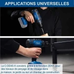 Atornillador eléctrico Scheppach C-DD45-X