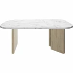 Mesa de Centro Blanco 105 x 58 x 39 cm