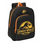 Mochila Escolar Jurassic World Negro 26 x 34 x 11 cm