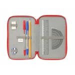 Plumier Triple Spidey Azul 12,5 x 19,5 x 5,5 cm 37 Piezas