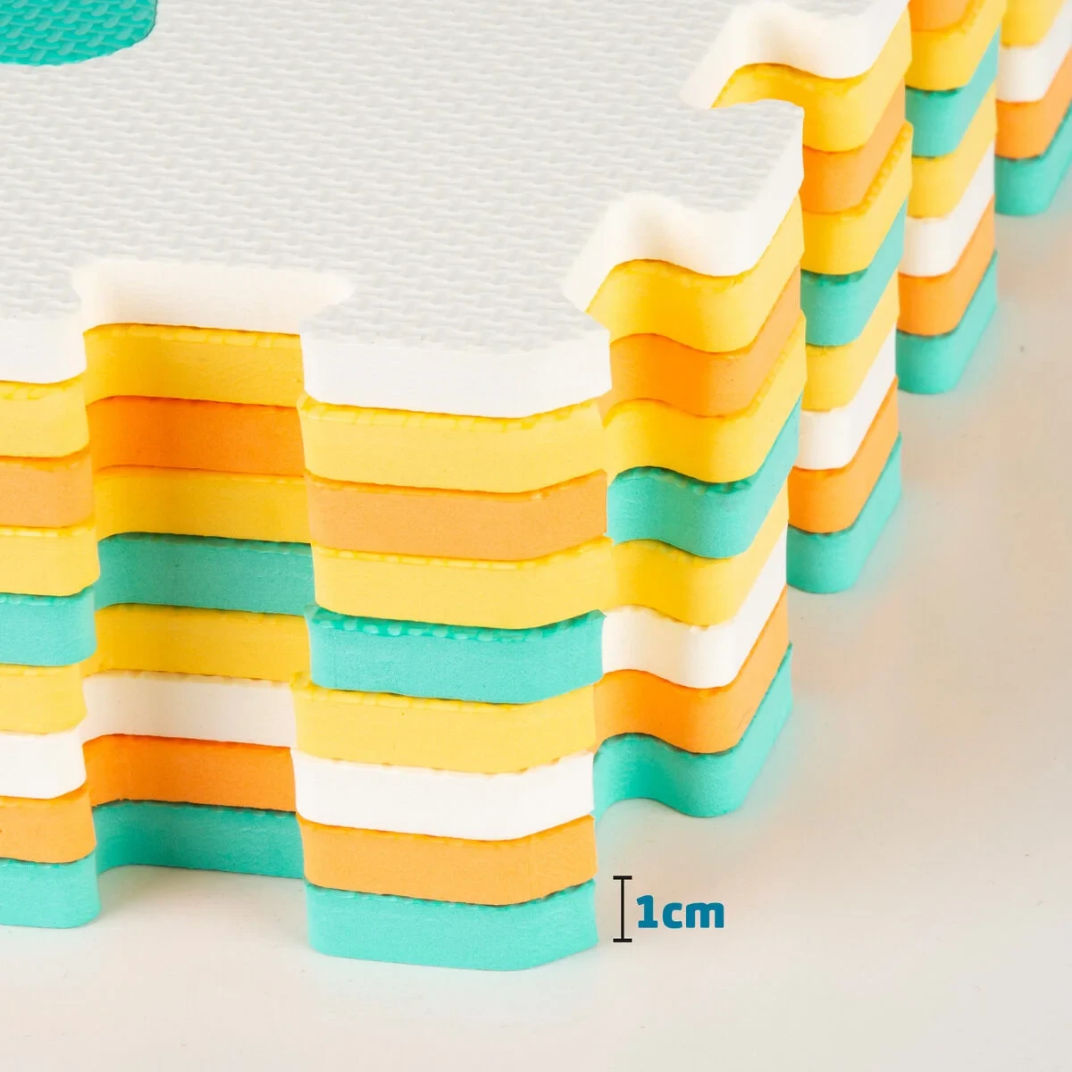 Alfombra de Puzzle Colorbaby Multicolor Plástico EVA 90 x 90 cm Vehículos 9 Piezas (4 Unidades)