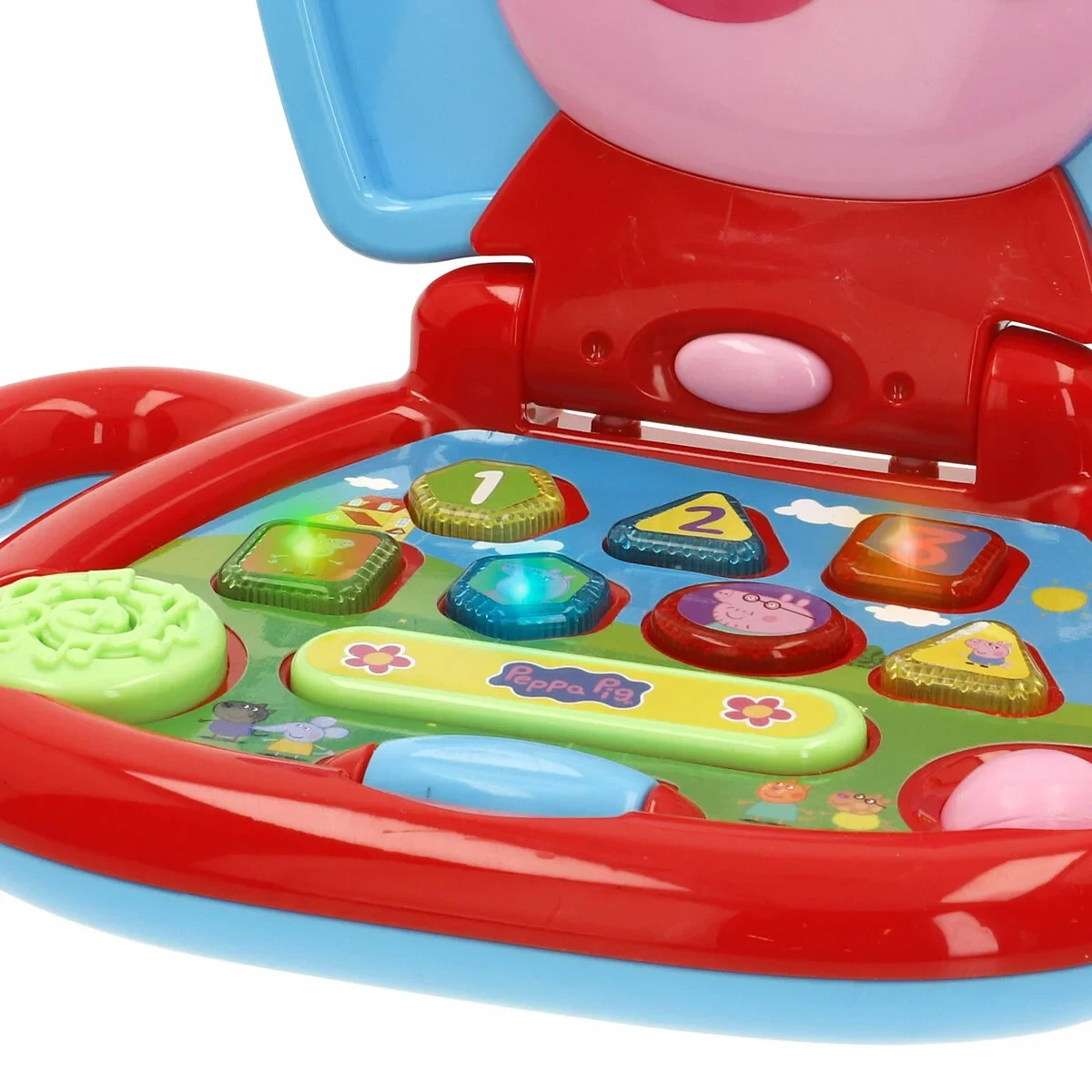 Ordenador de juguete Peppa Pig Inglés 20 x 17 x 14 cm Multicolor (4 Unidades)