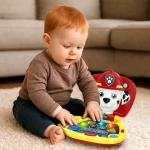 Ordenador de juguete The Paw Patrol Inglés 20 x 17 x 14 cm Multicolor (4 Unidades)