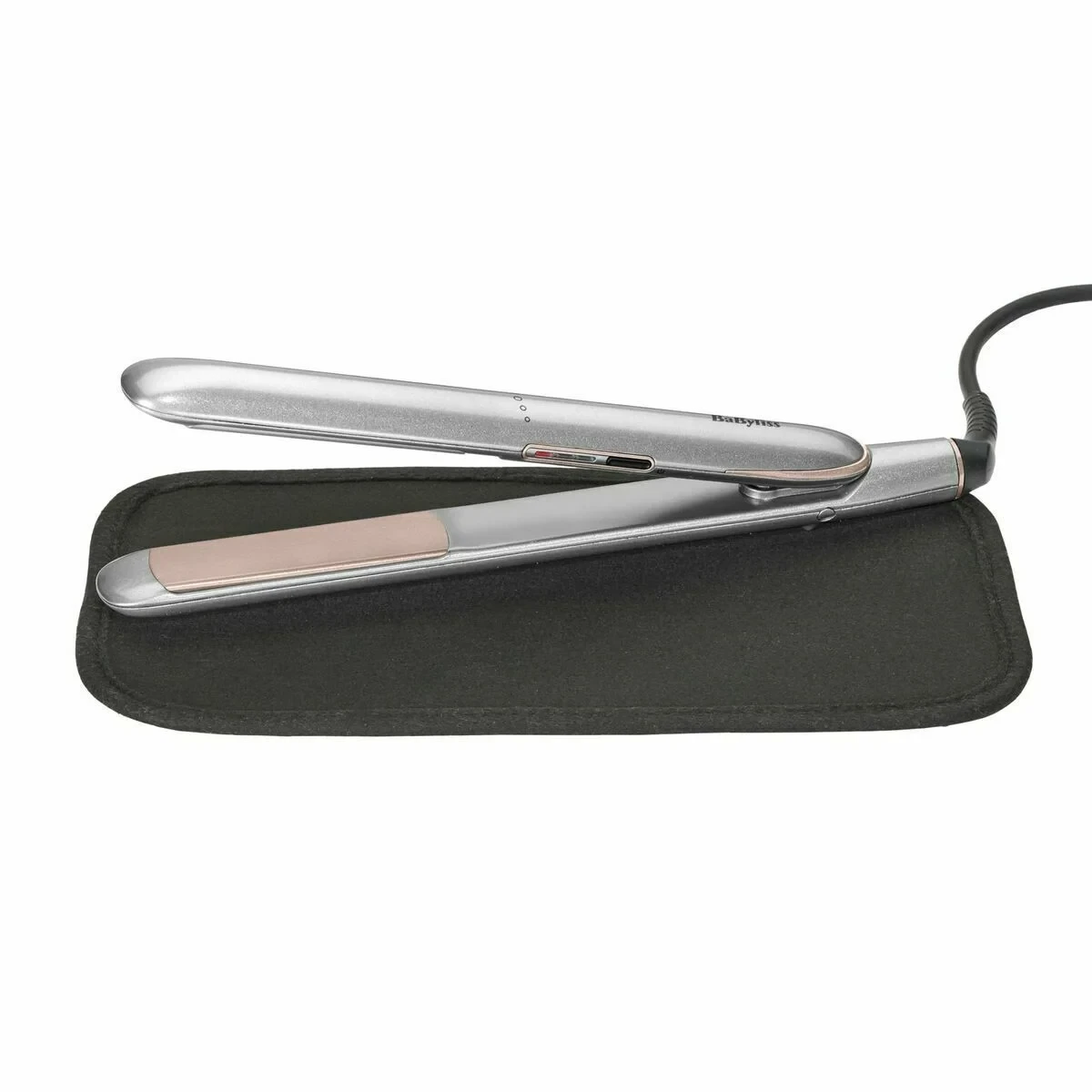 Plancha de Pelo Babyliss ST260E 48 W Negro Acero
