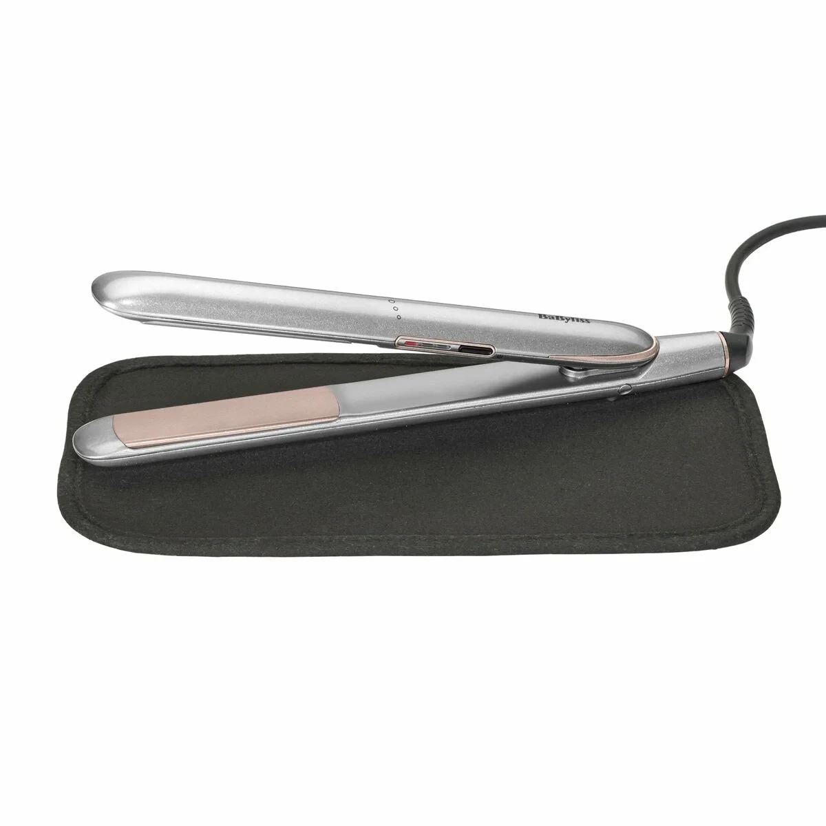 Plancha de Pelo Babyliss ST260E 48 W Negro Acero