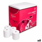 Rollo Papel Térmico Fabrisa Blanco 8 Piezas (6 Unidades)