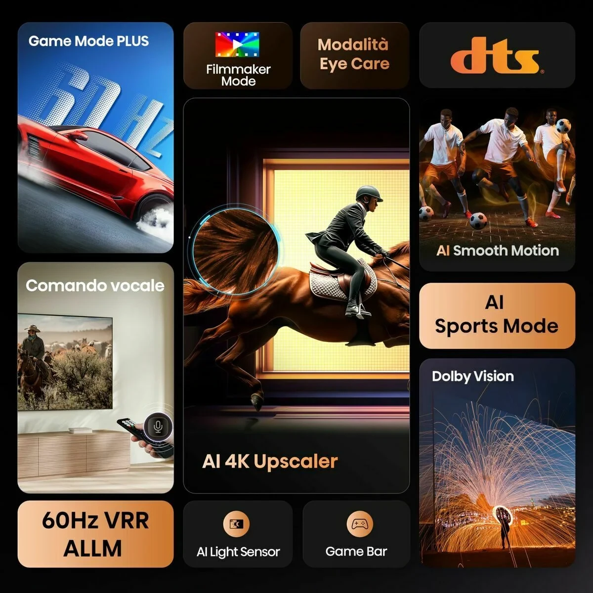 Smart TV Hisense 55A6Q 55" 4K Ultra HD LED HDR D-LED