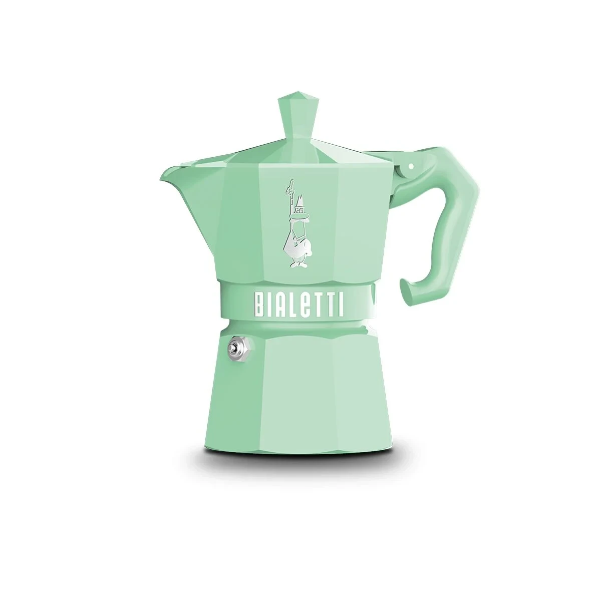 Cafetera Italiana Bialetti MOKA EXCLUSIVE GREEN 3T Verde Aluminio 3 Tazas