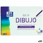 Bloc de dibujo Oxford Blanco A4+ 20 Hojas (20 Unidades)