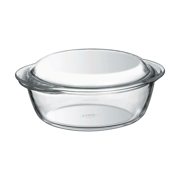 Cacerola Con Tapa Pyrex 1,4 L Blanco Transparente