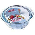Cacerola Con Tapa Pyrex 1,4 L Blanco Transparente