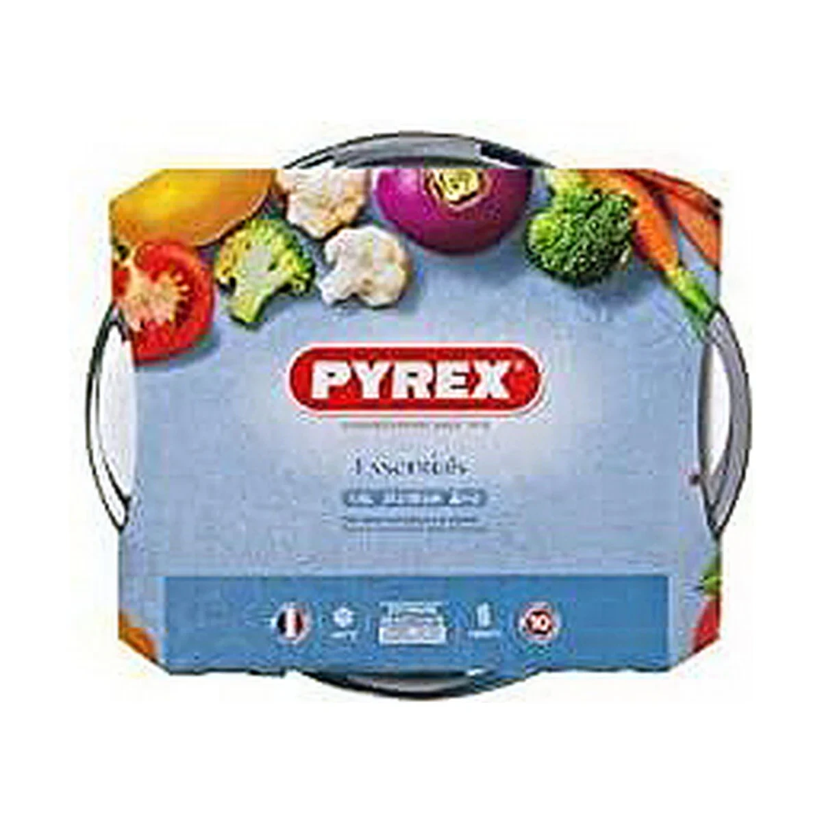 Cacerola Con Tapa Pyrex 1,4 L Blanco Transparente