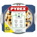 Cacerola Con Tapa Pyrex 1,4 L Blanco Transparente