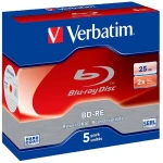Blu-ray BD-RE Verbatim 25 GB 6x 5 Piezas (10 Unidades)