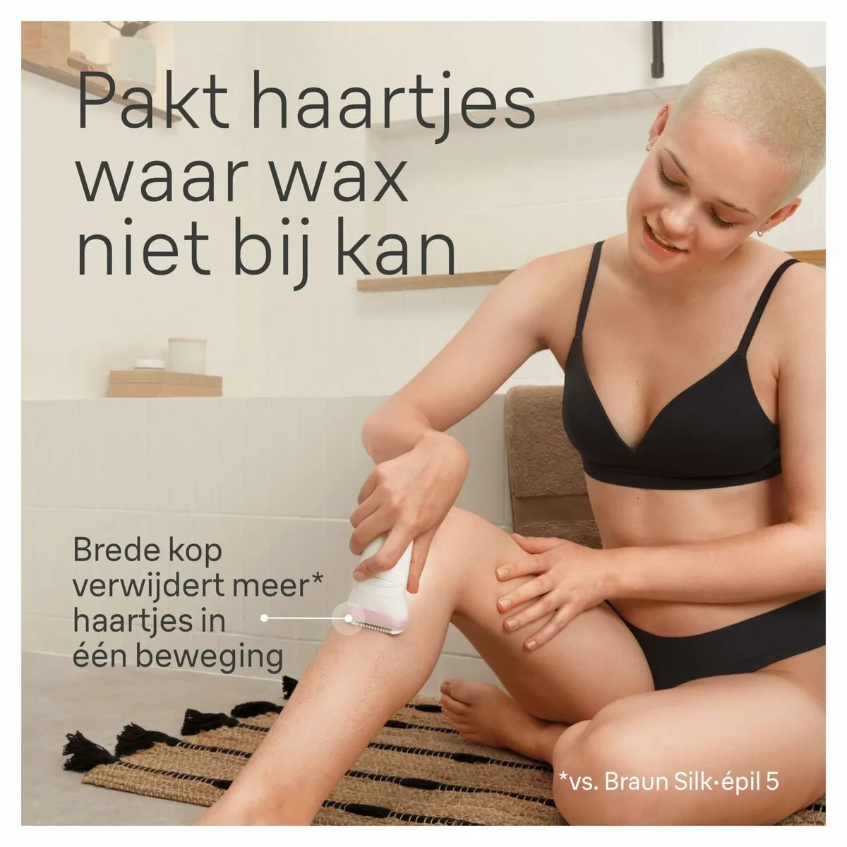 Depiladora Eléctrica Braun