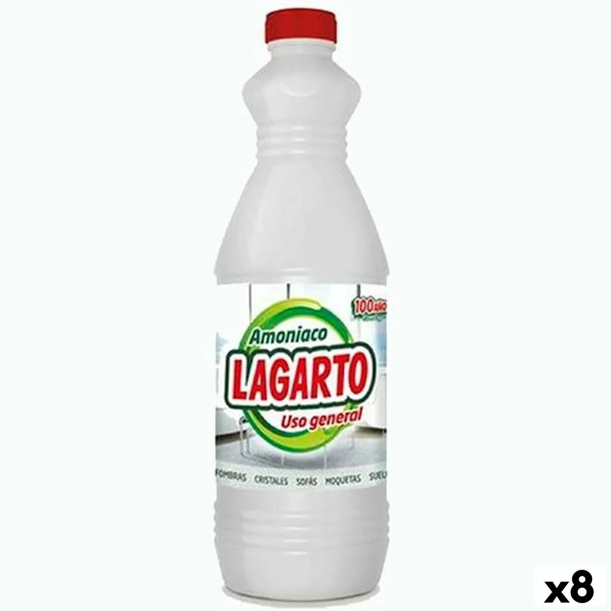 Amoníaco Lagarto 1,5 L (8 Unidades)
