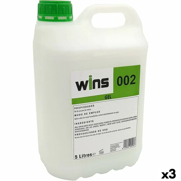 Jabón de Manos VINFER WINS 002 5 L (3 Unidades)