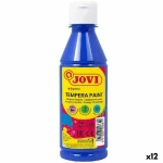 Témpera Jovi Azul oscuro 250 ml (12 Unidades)