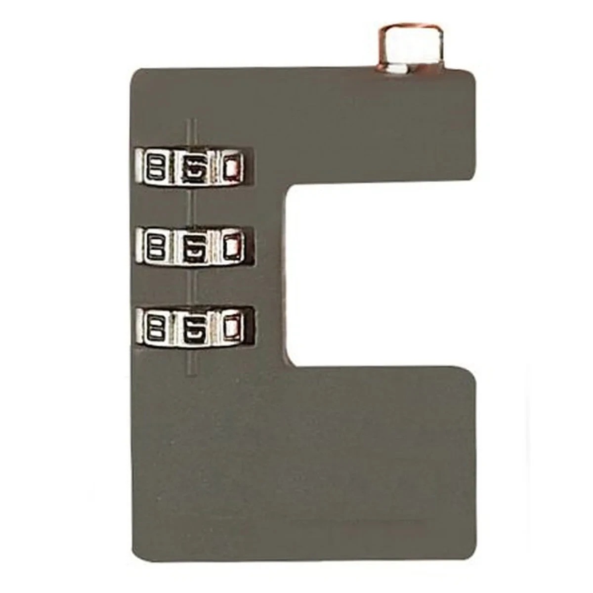 Candado de combinación GT Line EXPLORER Metal 3 dígitos