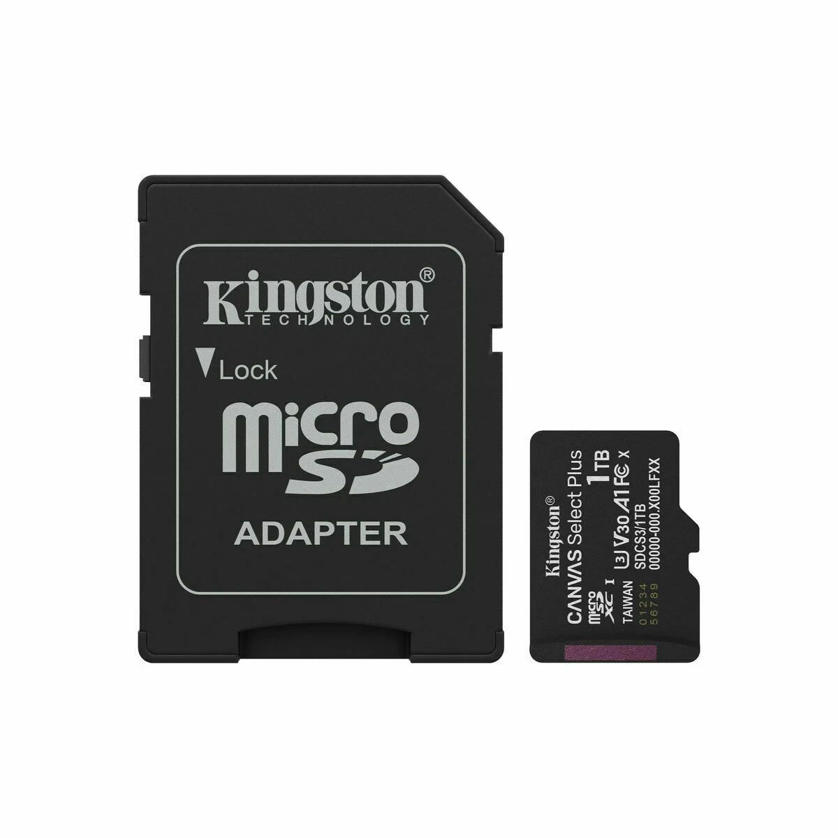 Tarjeta de Memoria Micro SD con Adaptador Kingston SDCS3/1TB