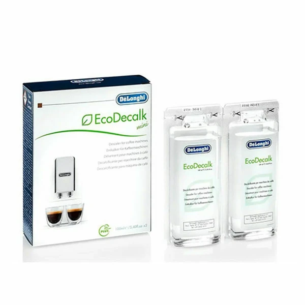 Descalcificador DeLonghi EcoDecalk 2x100ml 2 x 100 ml Descalcificador para Cafeteras