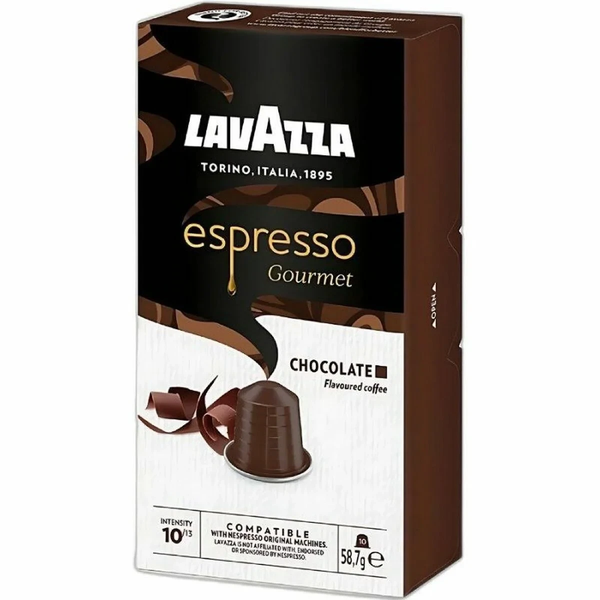 Cápsulas de Café Lavazza Espresso Gourmet Chocolate 10 Piezas (10 Unidades)