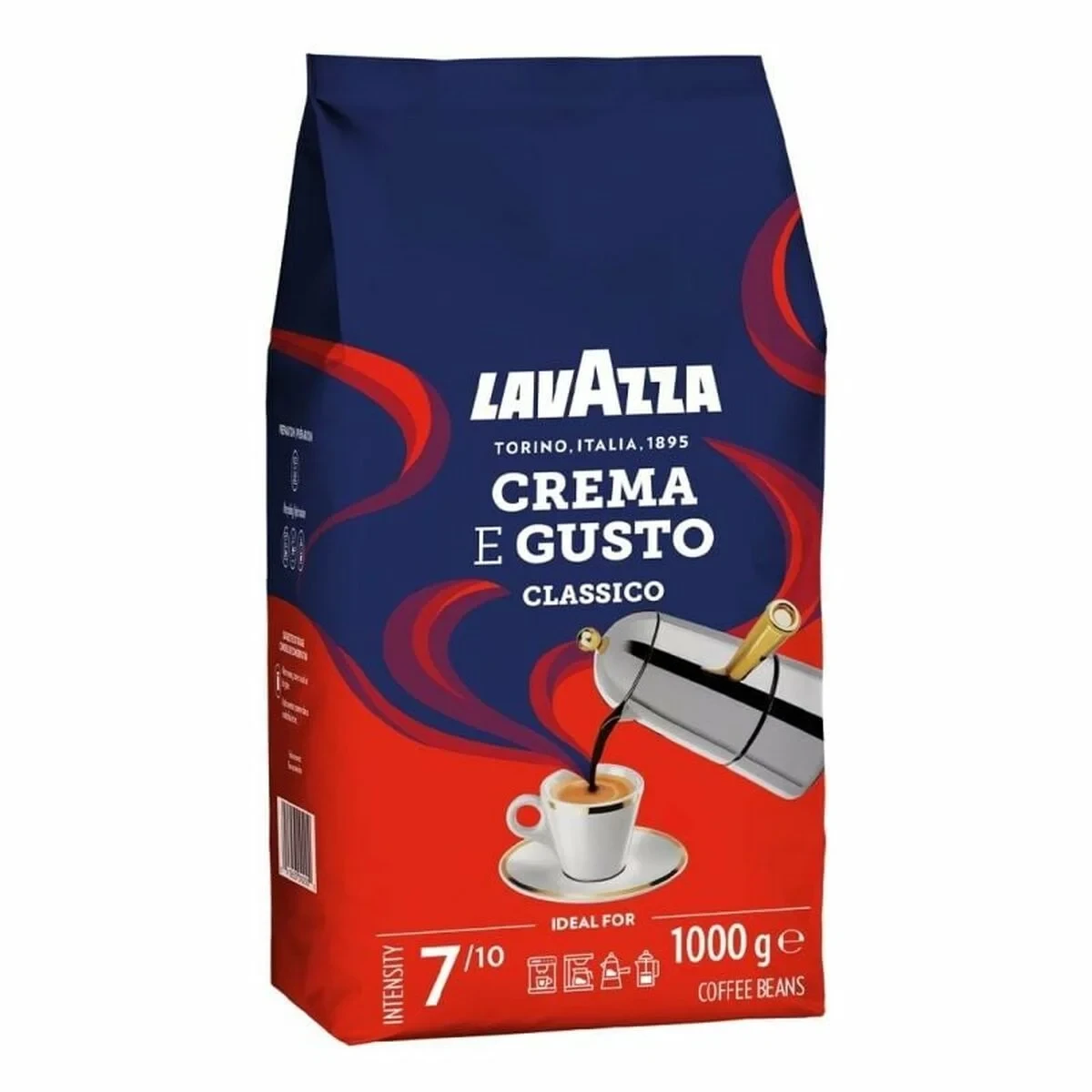 Café en Grano Lavazza Crema e Gusto Clásico 1 kg