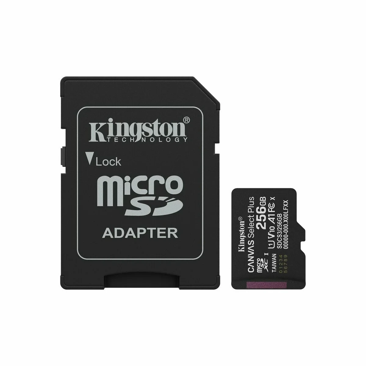 Tarjeta de Memoria Micro SD con Adaptador Kingston SDCS3/256GB