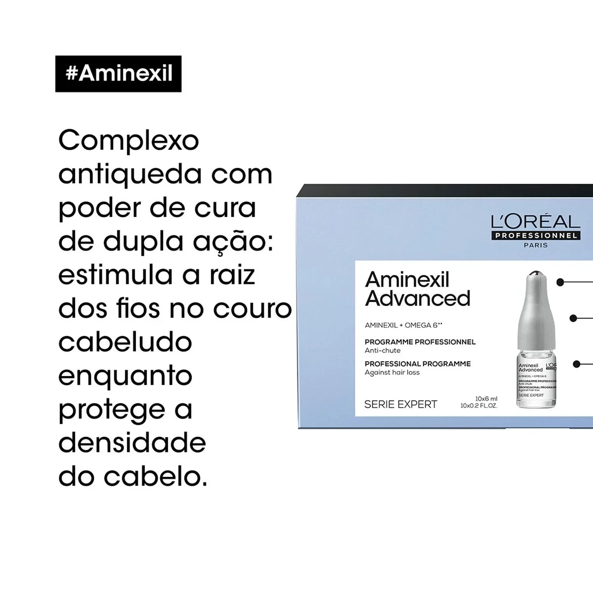 Ampollas Anticaída L'Oreal Professionnel Paris AMINEXIL ADVANCED