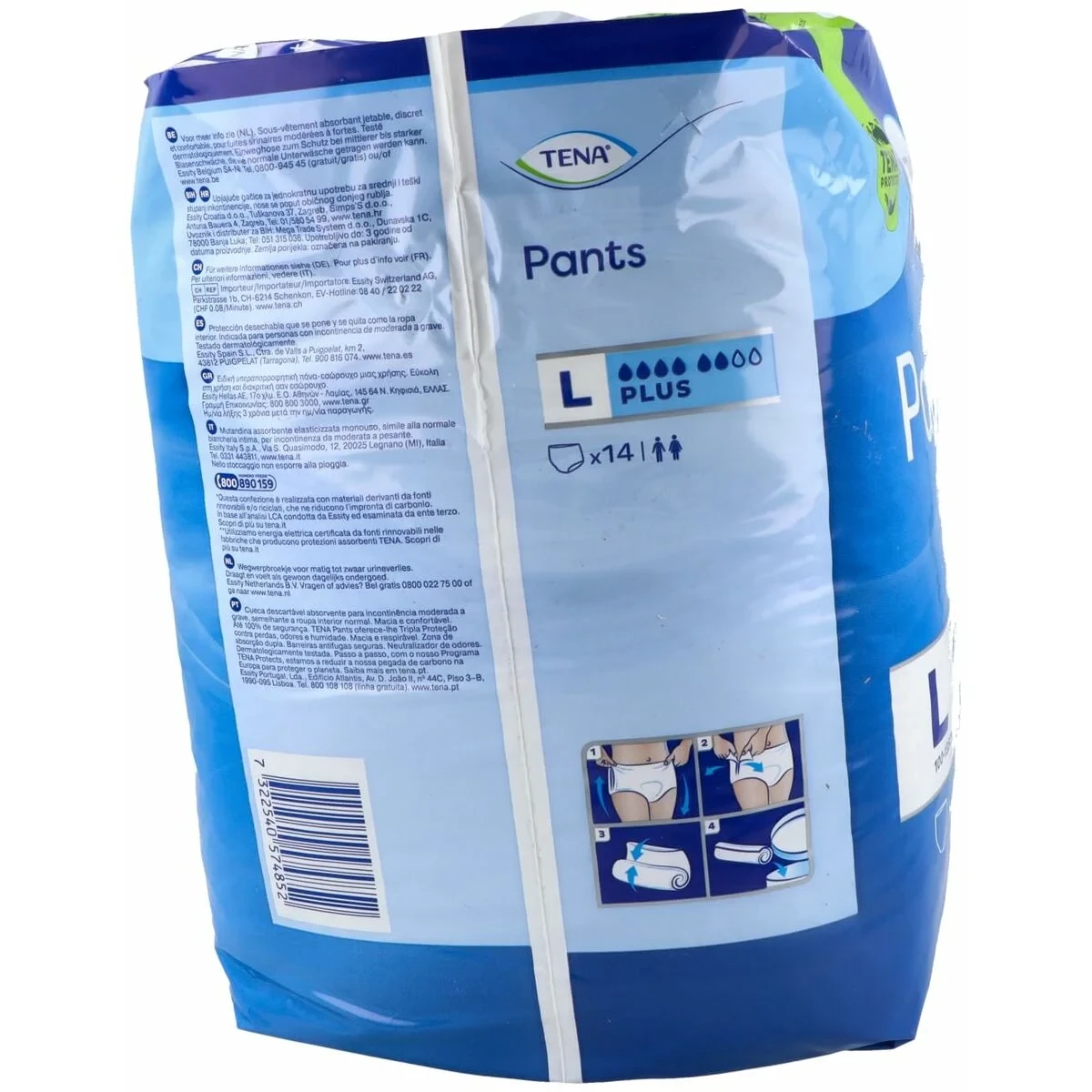 Ropa interior Tena TENA LADY 14 Unidades