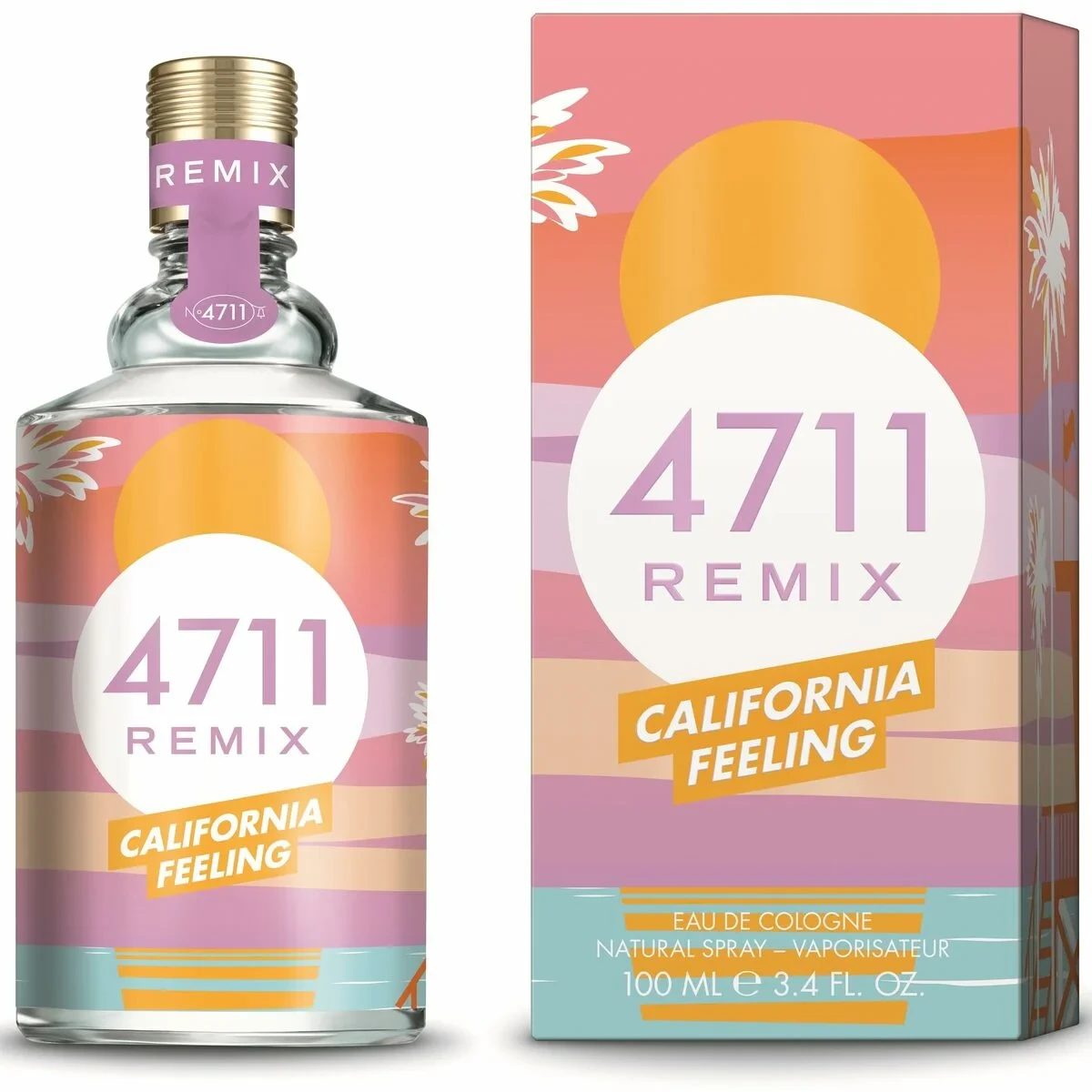 Agua de Colonia 4711 4711 REMIX CALIFORNIA FEELING 4711 Remix CaliforniaFeeling EDC 100 ml