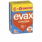 Compresas Super con Alas Evax COTTONLIKE 36 Unidades