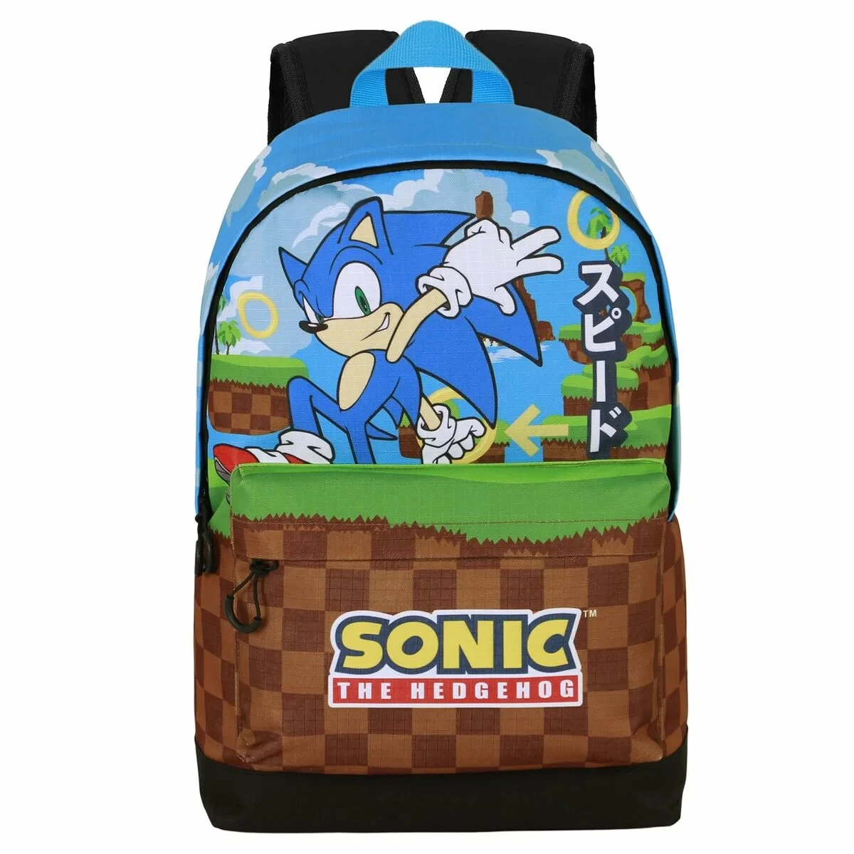 Mochila Escolar Sonic Greenhill Multicolor 31 x 18 x 44 cm