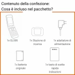 Smartphone Gigaset S30853-H1231-R102 2,8" Gris