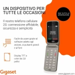 Smartphone Gigaset S30853-H1231-R102 2,8" Gris