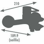 Grifo Monomando Edouard Rousseau