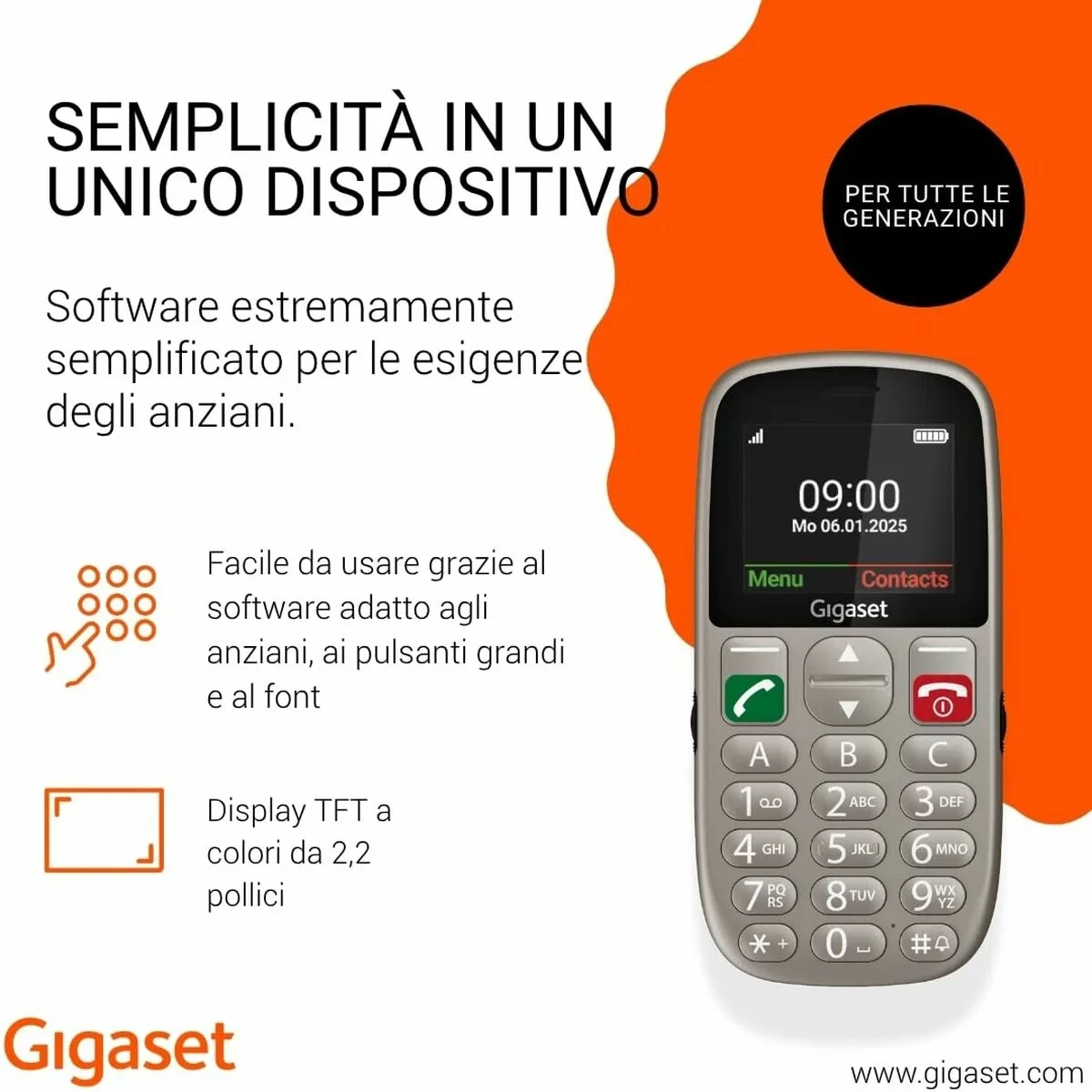 Smartphone Gigaset S30853-H1230-R102 32 GB RAM Gris