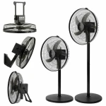 Ventilador de Pie JATA JVVP3051 Negro 60 W