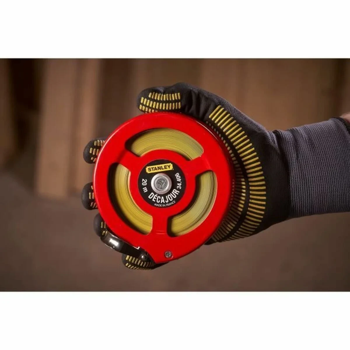 Flexómetro Stanley 0-34-406 Acero Cromado 20 m